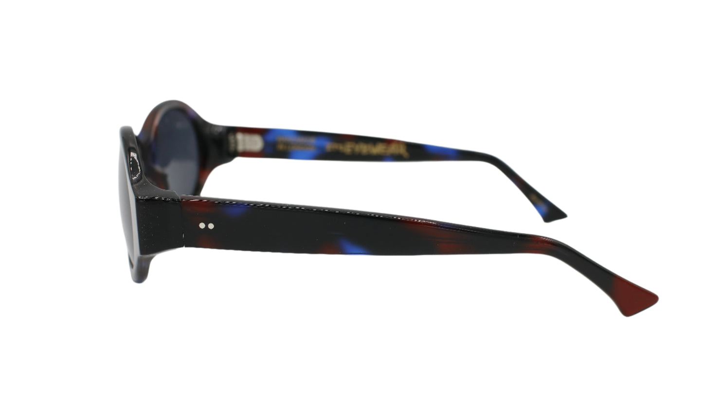 Round Bold Frame – Midnight Marbled Acetate 1 of 1
