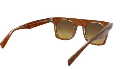 Vintage Square Frame – Honey Brown Acetate 1 of 1