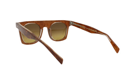 Vintage Square Frame – Honey Brown Acetate 1 of 1