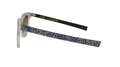 Patterned Cat-Eye Frame – Vibrant Mosaic Acetate 1 of 1